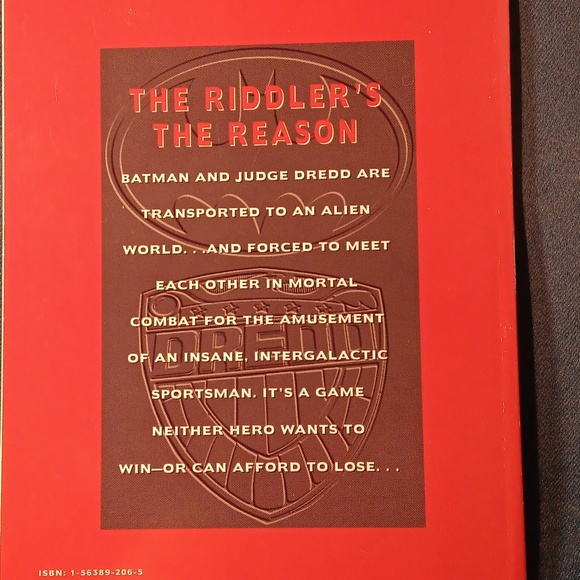 Batman comic judge Dredd the ultimate riddle - Picture 4 of 4